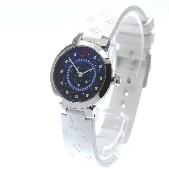 LOUIS VUITTON Tambour Slim PM Kobe store limited QA171 11P Quartz Ladies_876497 - Picture 1 of 12